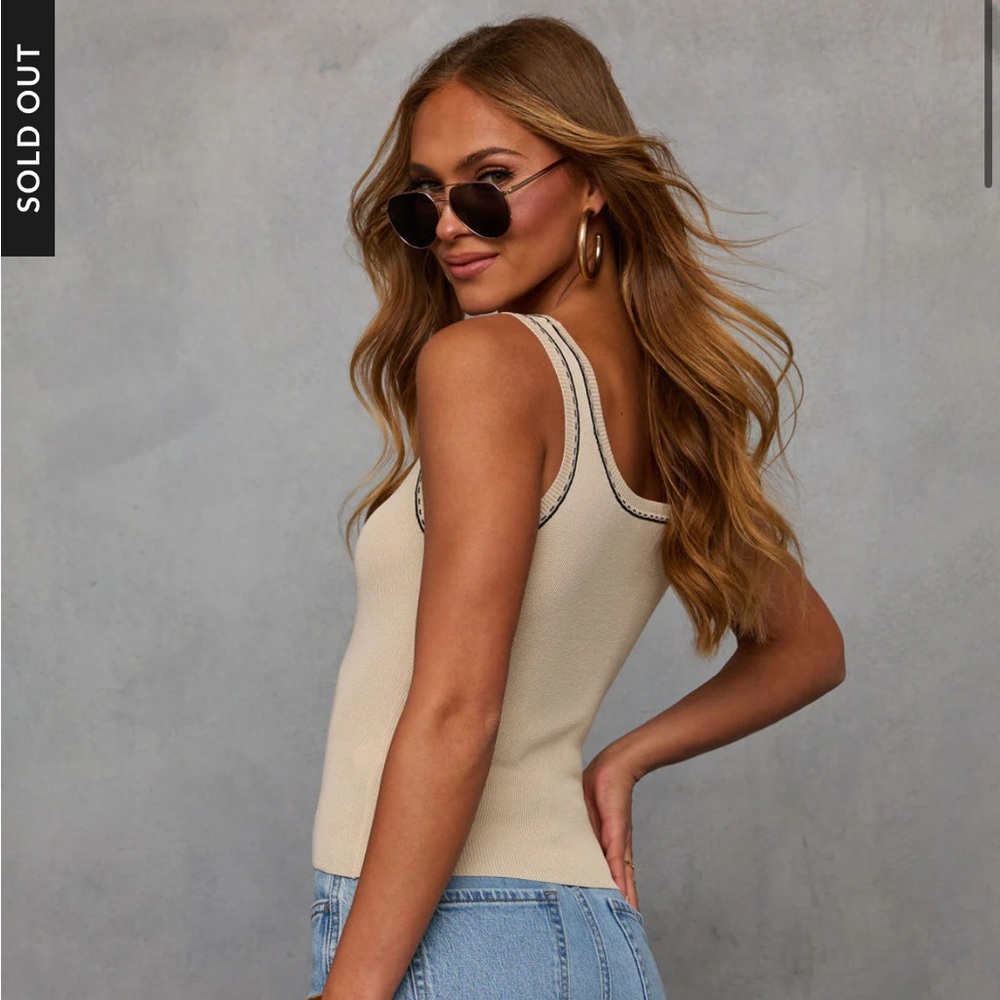 Tan top - Picture 2 of 6